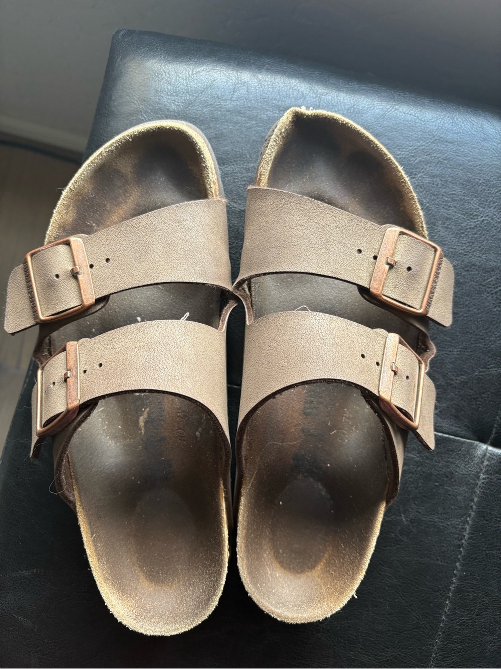 Birkenstock sandals size 38 narrow
